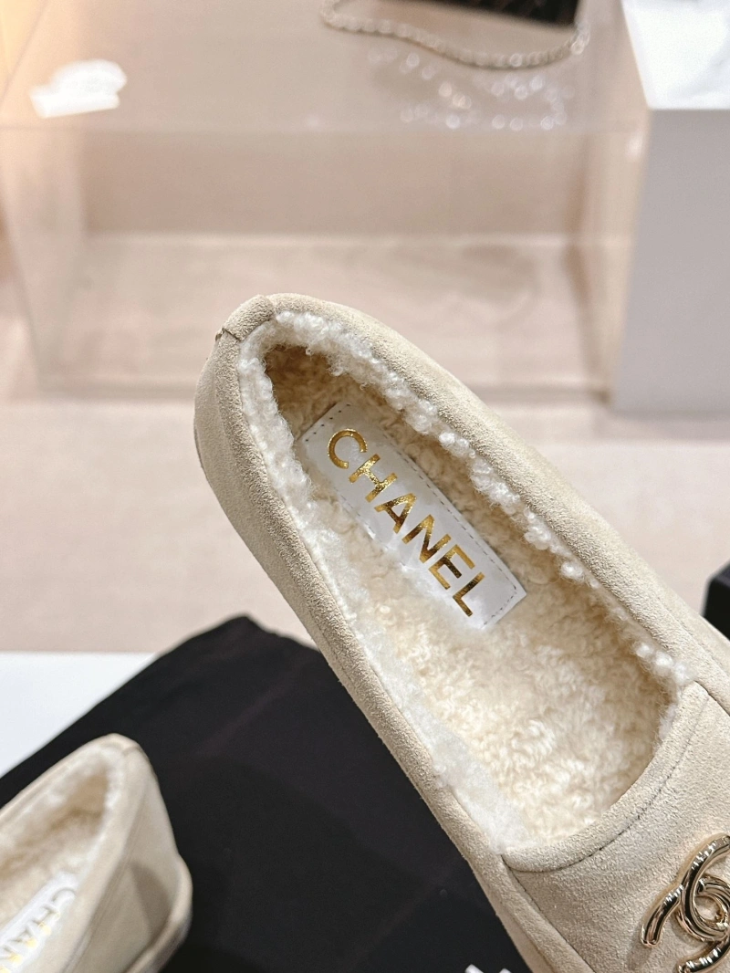 Sleek Chxnxl Leather Shoes 124504