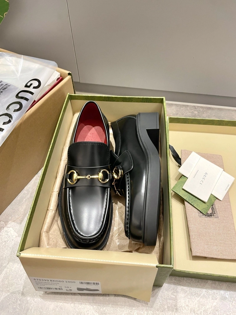 Soft Gxccx Leather Shoes 158890