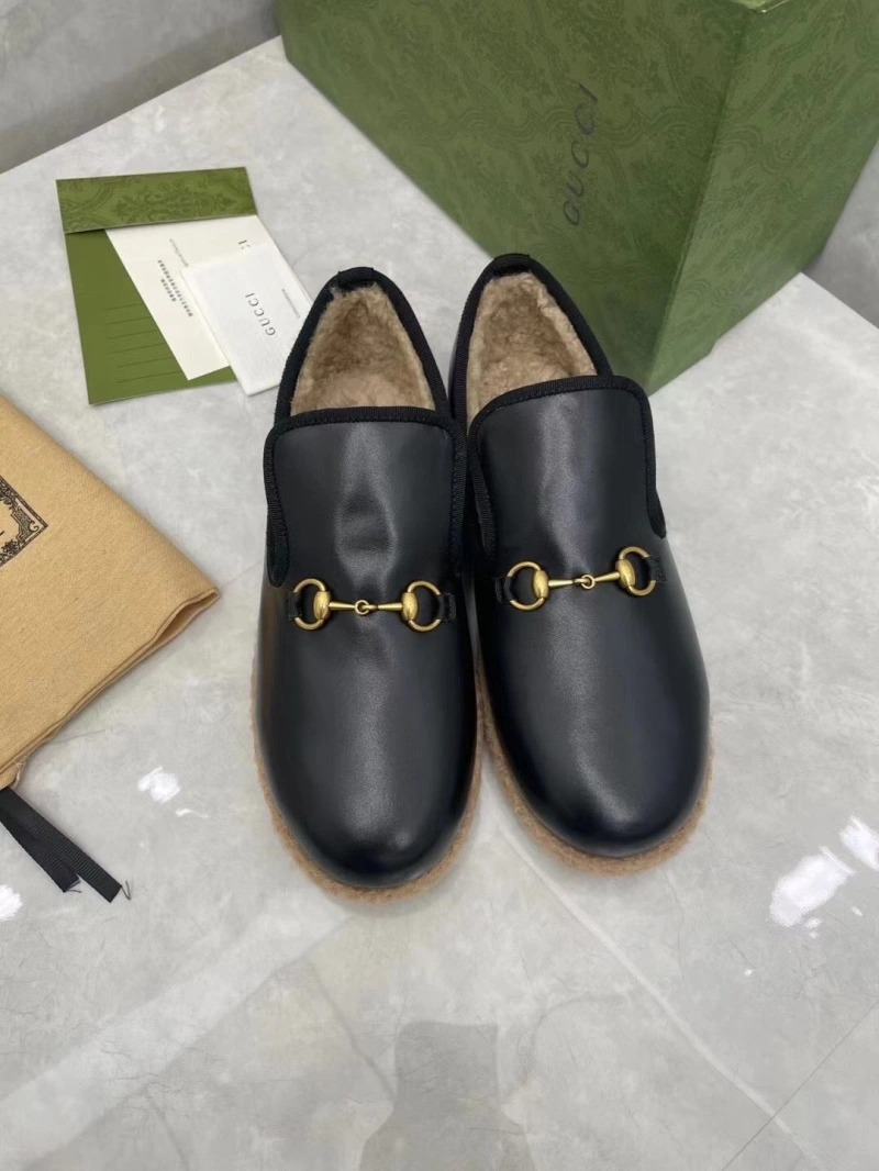 Elegant Gxccx Leather Shoes 158874