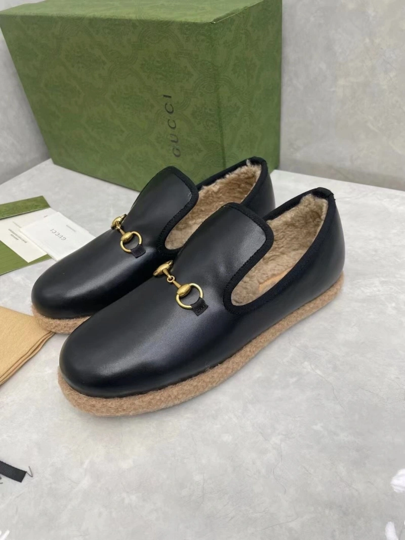 Elegant Gxccx Leather Shoes 158874