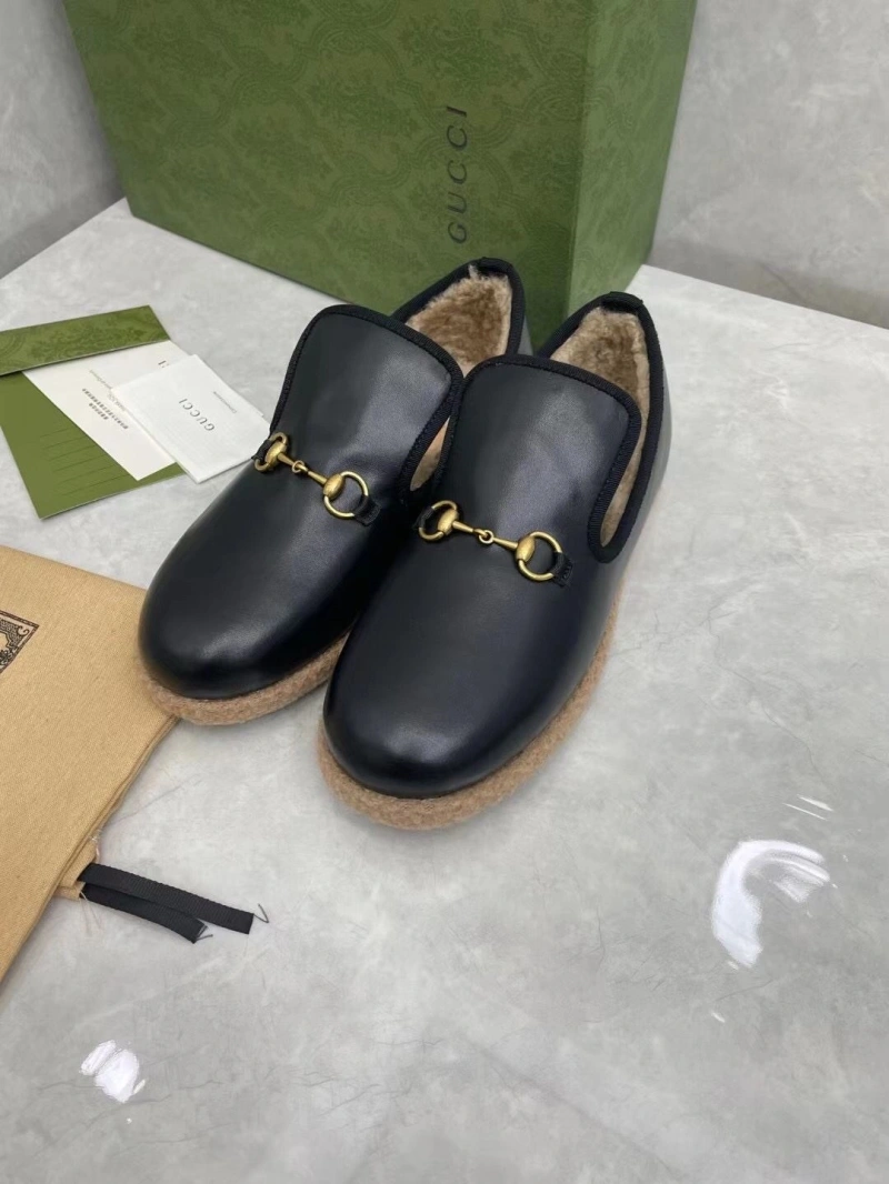 Elegant Gxccx Leather Shoes 158874
