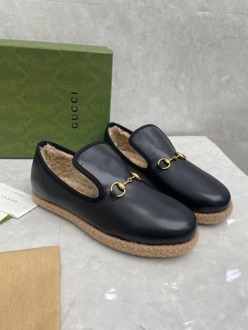 Elegant Gxccx Leather Shoes 158874