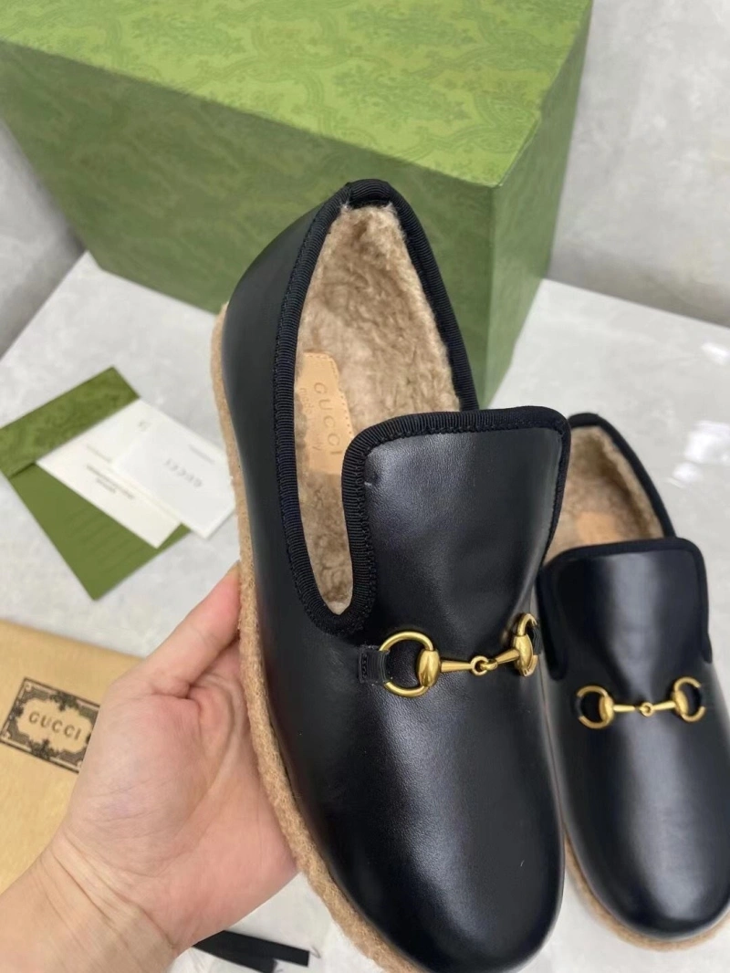 Elegant Gxccx Leather Shoes 158874