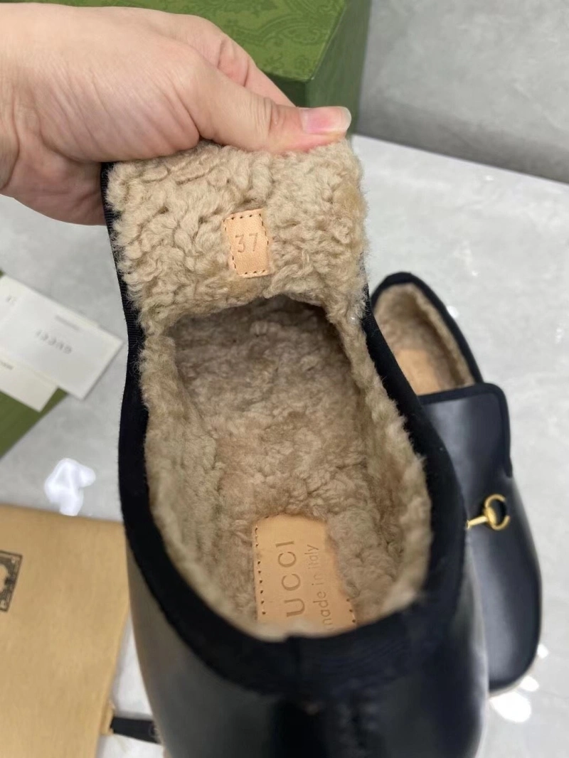Elegant Gxccx Leather Shoes 158874