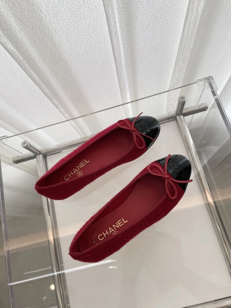 Elegant Chxnxl Flat Shoes 124708