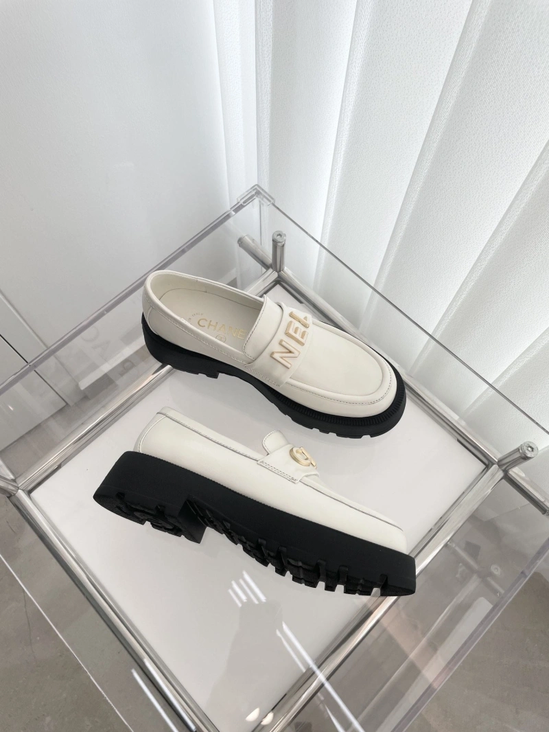 Functional Chxnxl Leather Shoes 124501