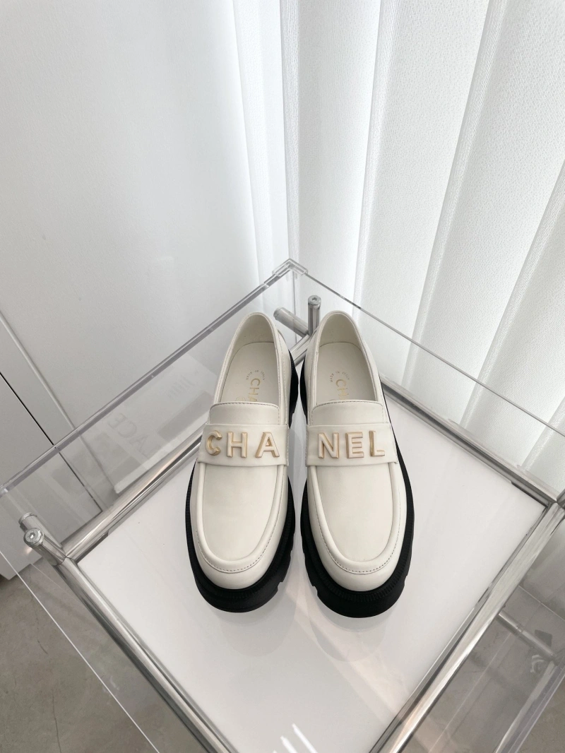 Functional Chxnxl Leather Shoes 124501