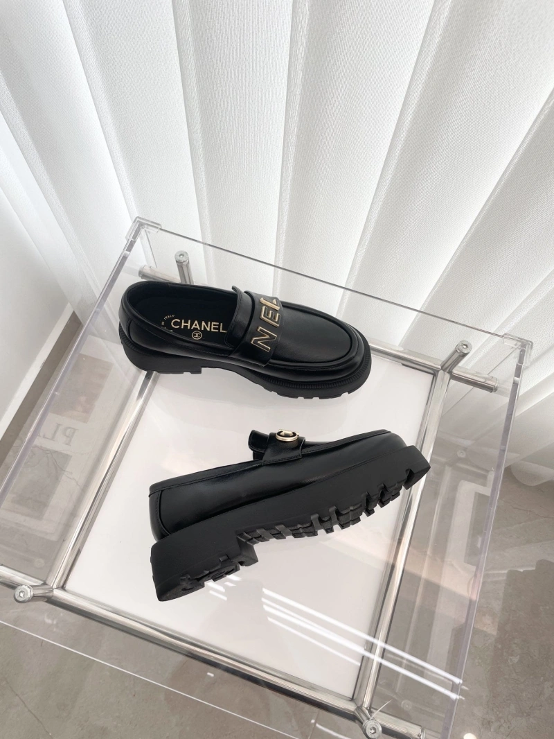 Chxnxl Leather Shoes Elegant 124499