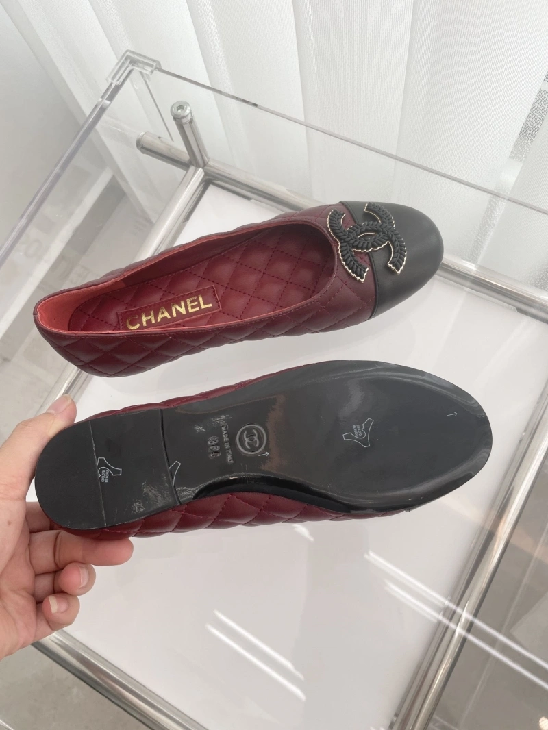 Trendsetting Chxnxl Flat Shoes 124704