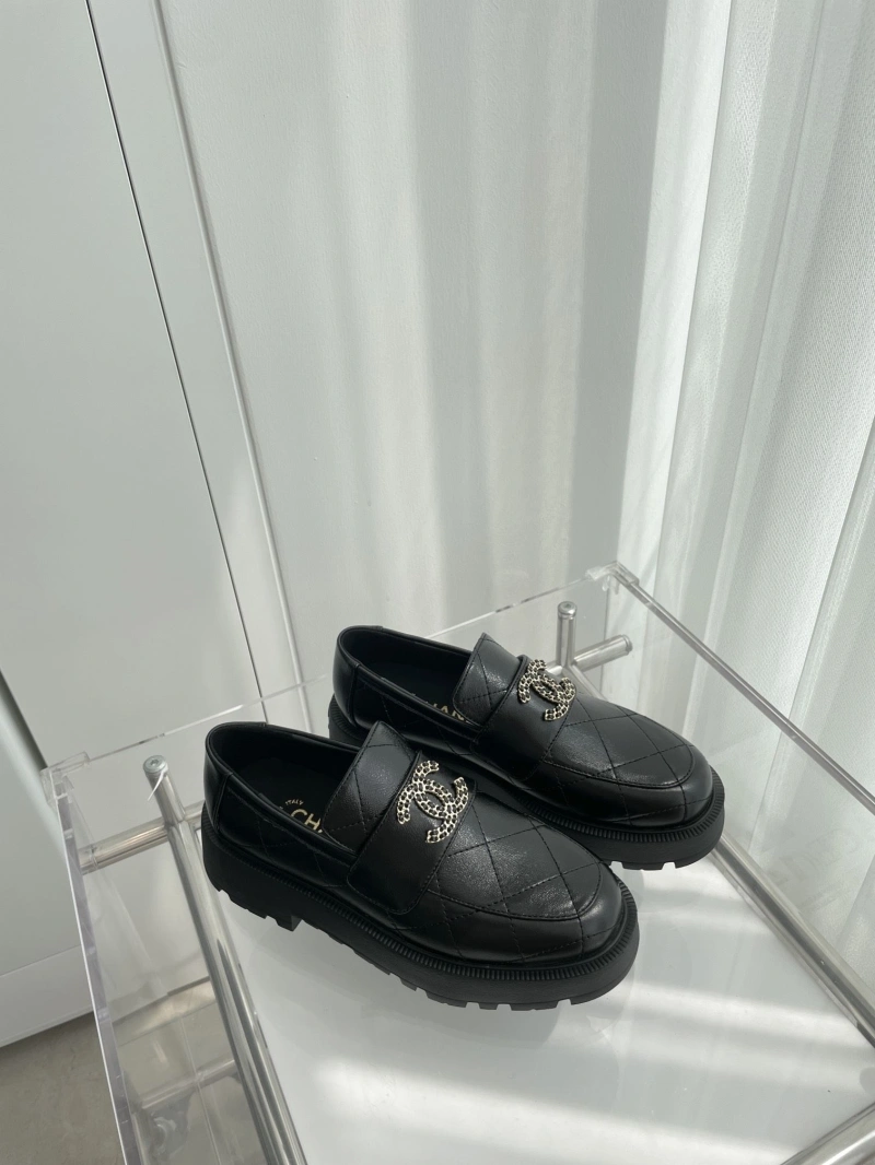 Functional Chxnxl Leather Shoes 124496