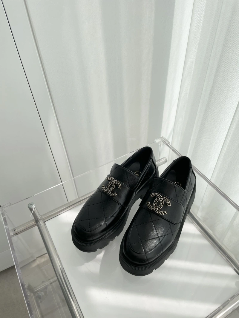 Functional Chxnxl Leather Shoes 124496