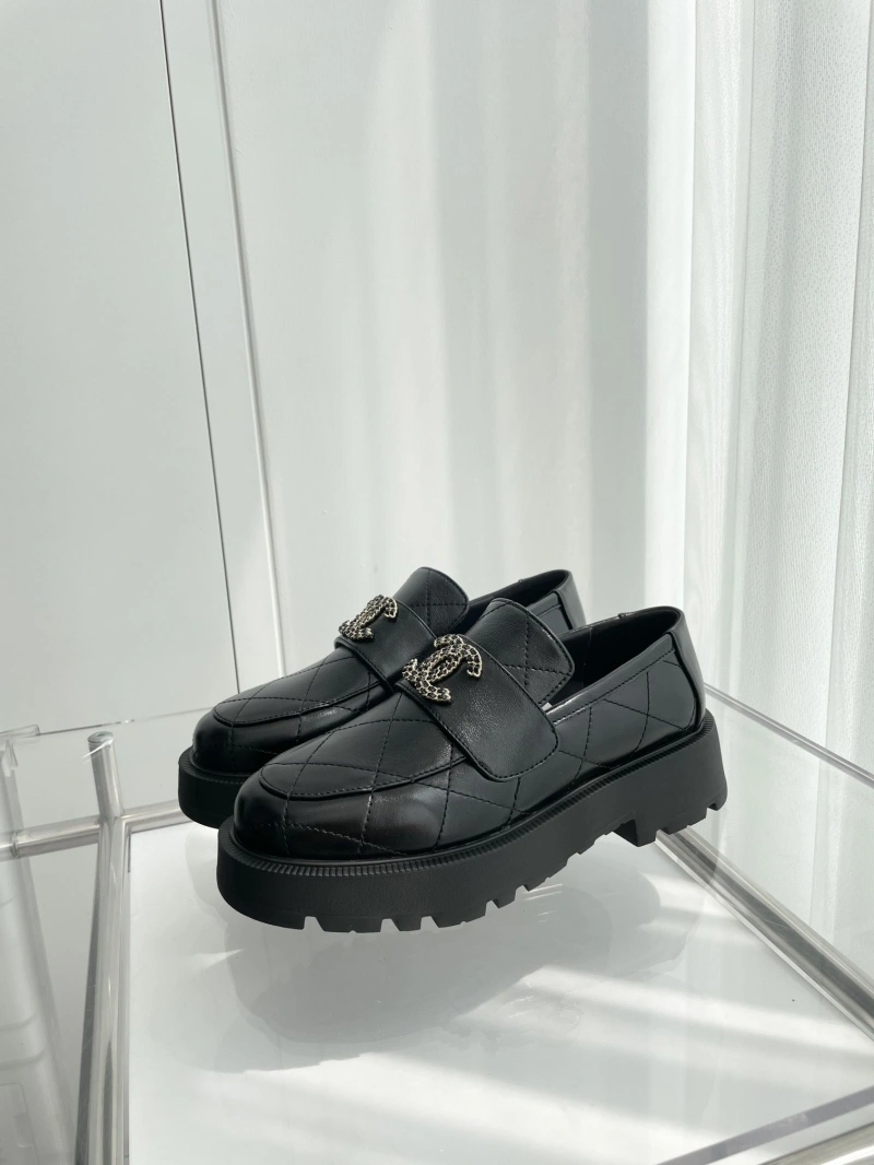 Functional Chxnxl Leather Shoes 124496