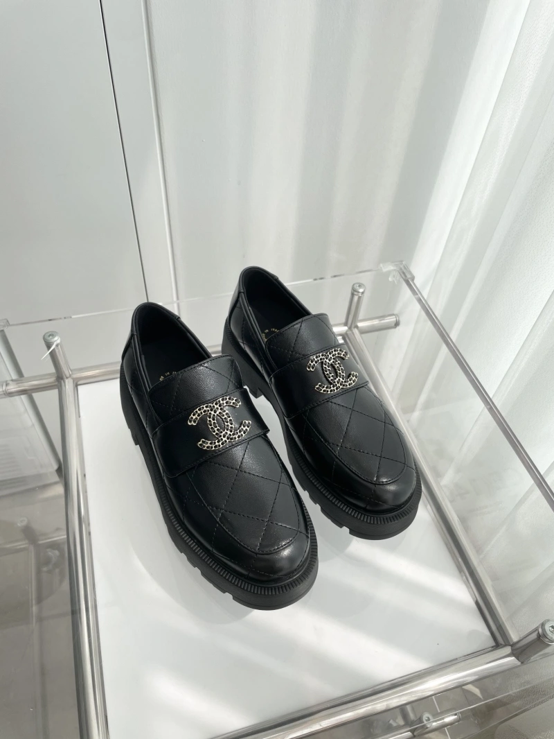 Functional Chxnxl Leather Shoes 124496