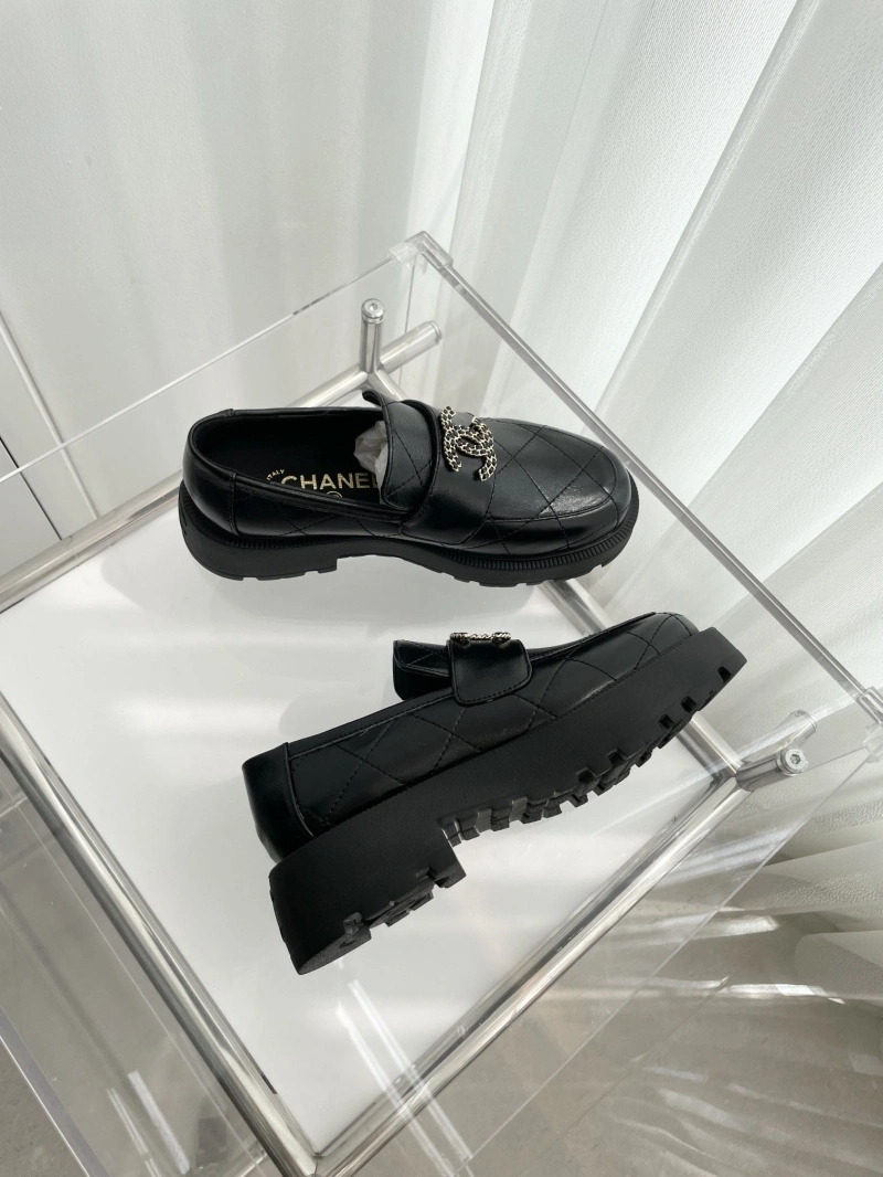 Functional Chxnxl Leather Shoes 124496