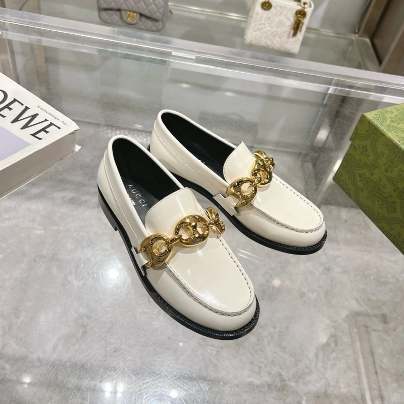 Refined Gxccx Leather Shoes 158864