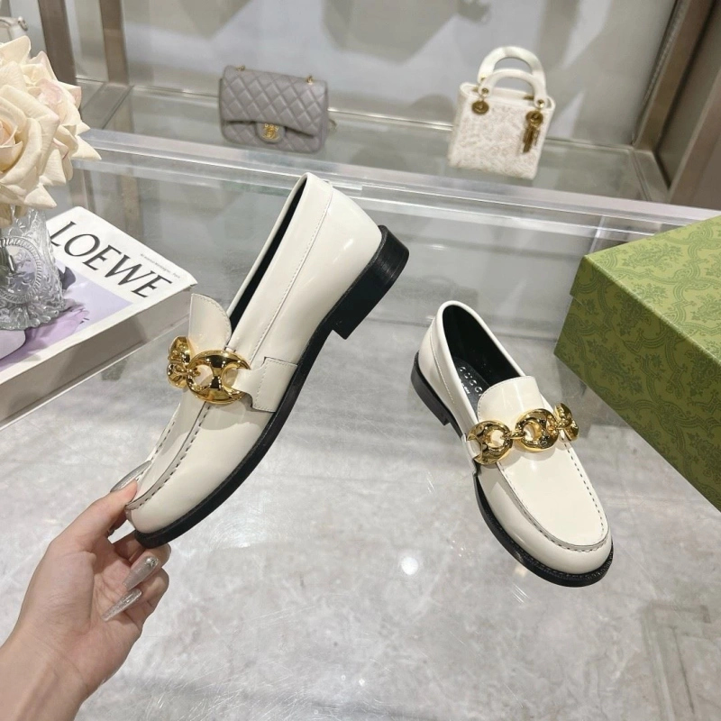 Refined Gxccx Leather Shoes 158864