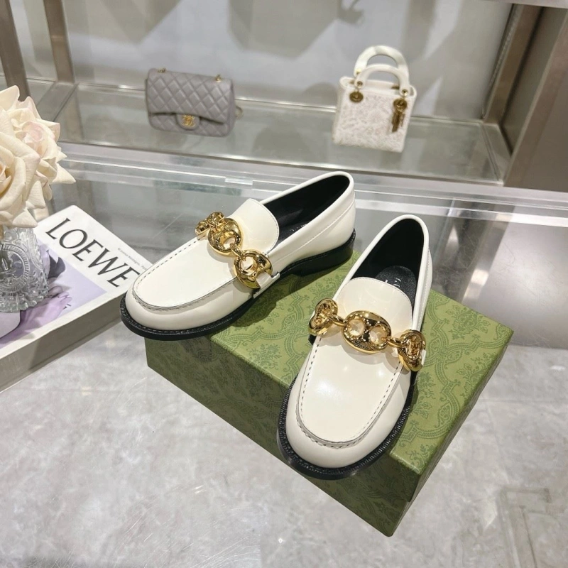 Refined Gxccx Leather Shoes 158864
