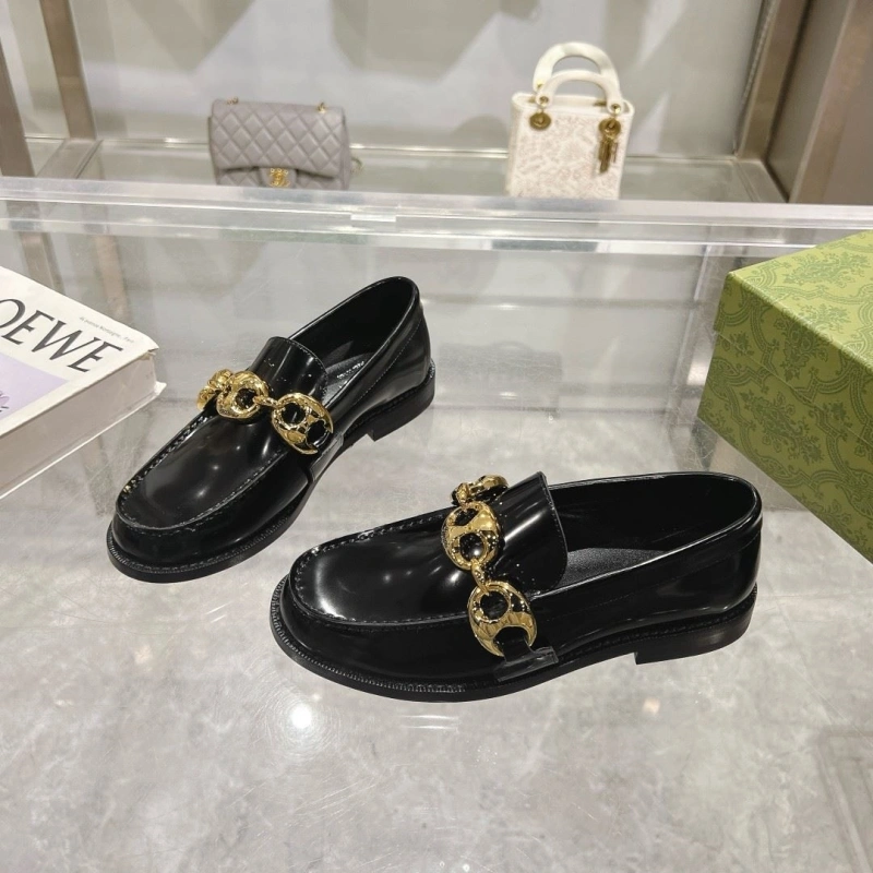 Trendsetting Gxccx Leather Shoes 158863