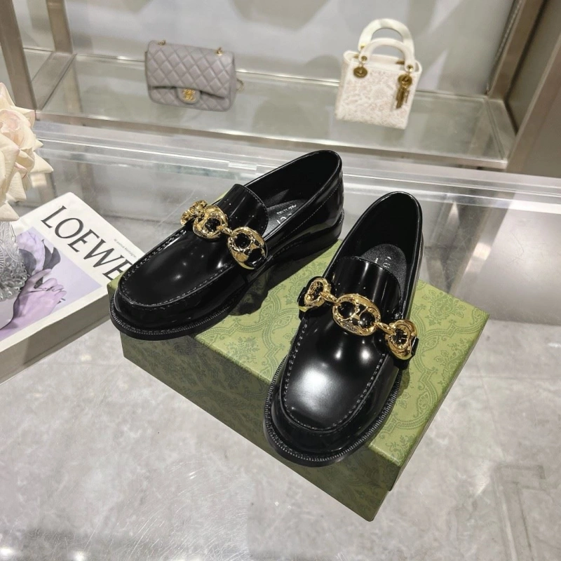 Trendsetting Gxccx Leather Shoes 158863