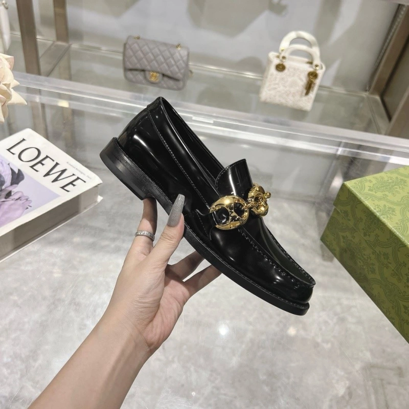 Trendsetting Gxccx Leather Shoes 158863