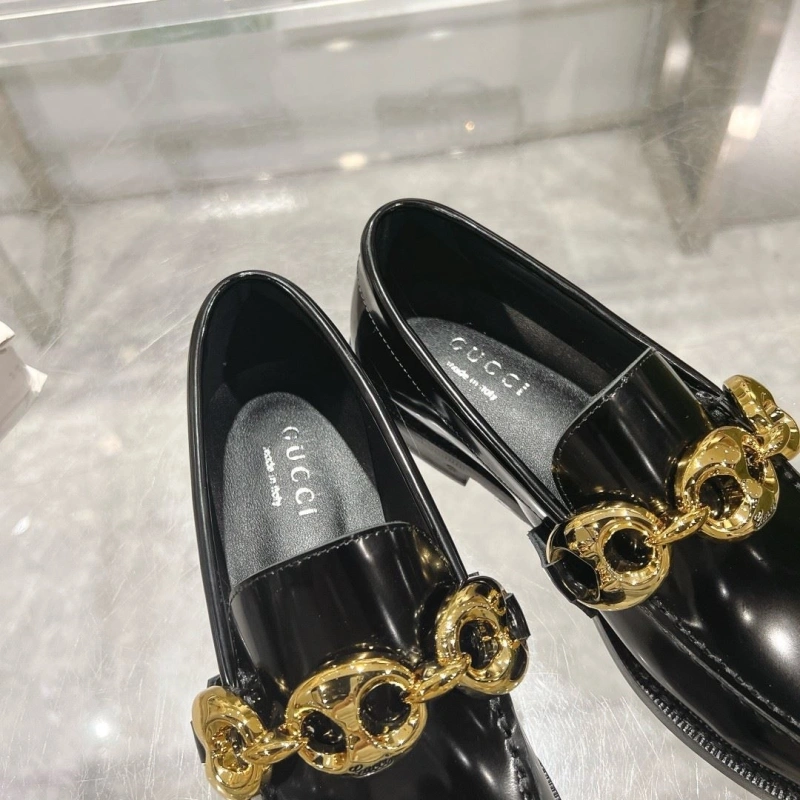 Trendsetting Gxccx Leather Shoes 158863