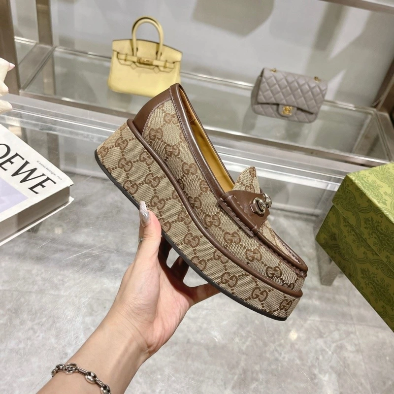 Gxccx Leather Shoes Fashionable 158847