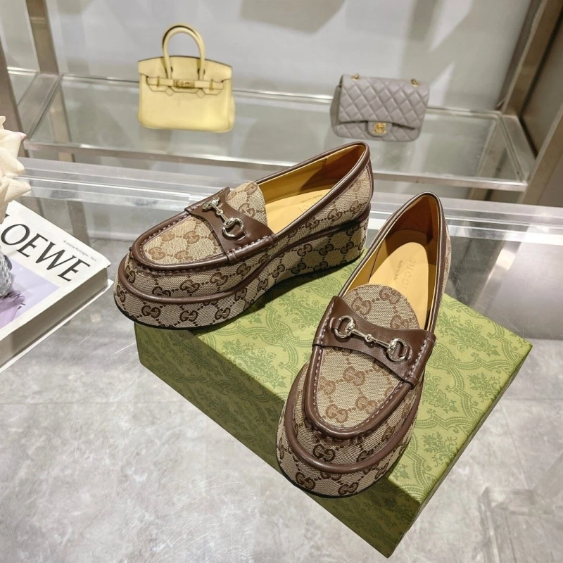 Gxccx Leather Shoes Fashionable 158847