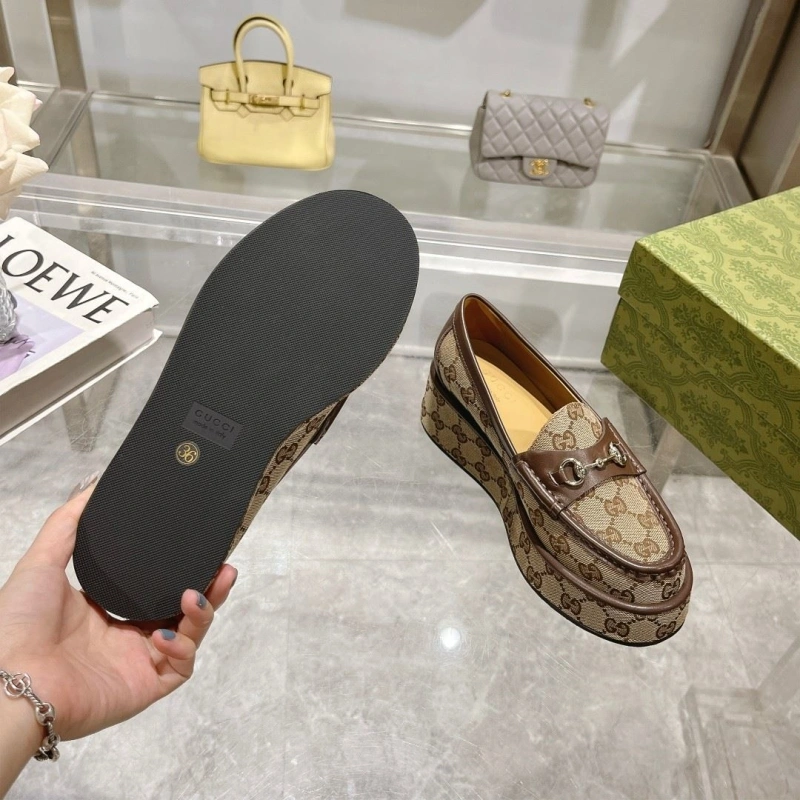 Gxccx Leather Shoes Fashionable 158847