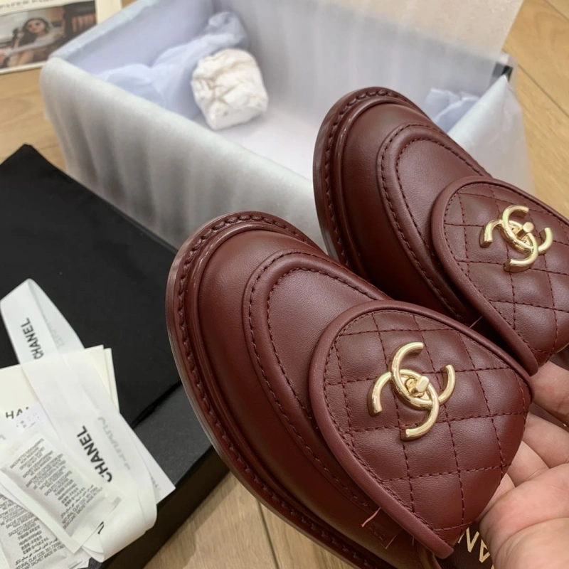 Classic Chxnxl Leather Shoes 124488
