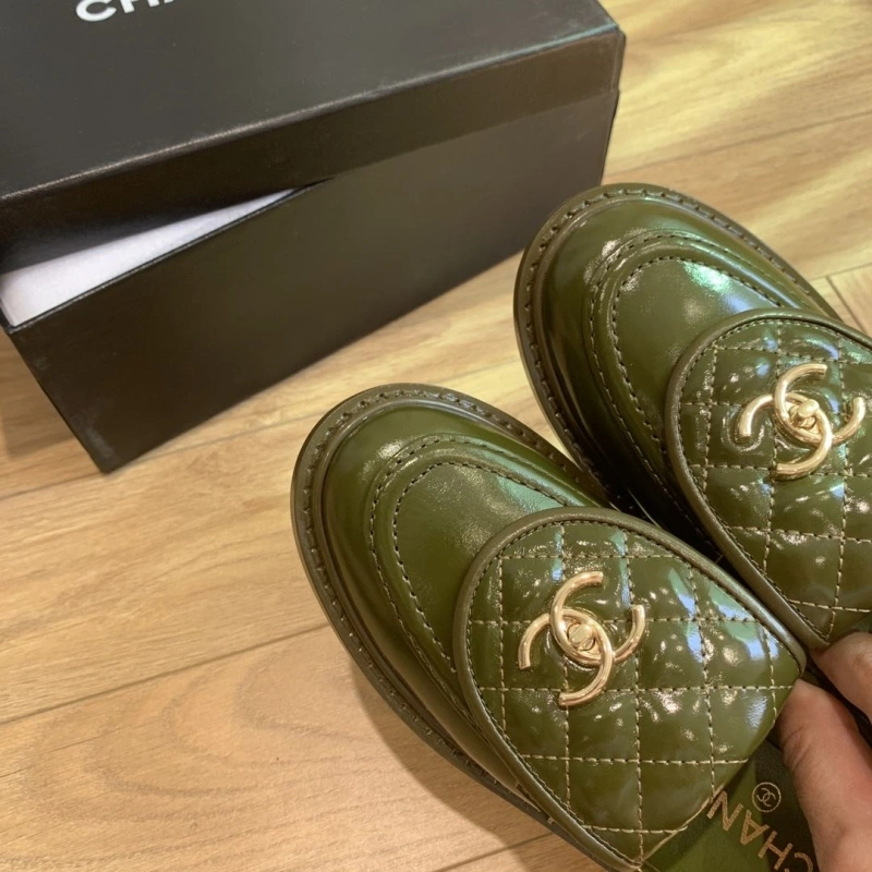 Chxnxl Leather Shoes Bright 124468