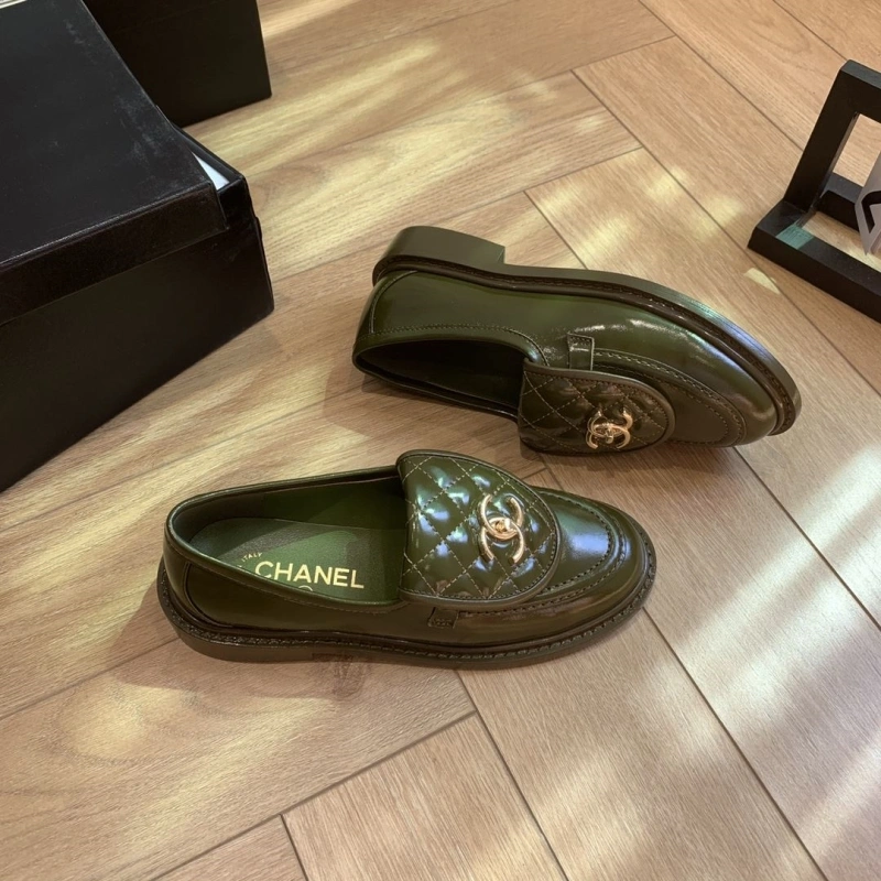 Chxnxl Leather Shoes Bright 124468