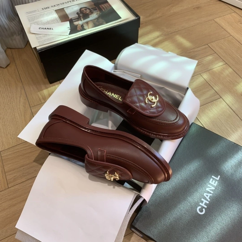 HighQuality Chxnxl Leather Shoes 124466