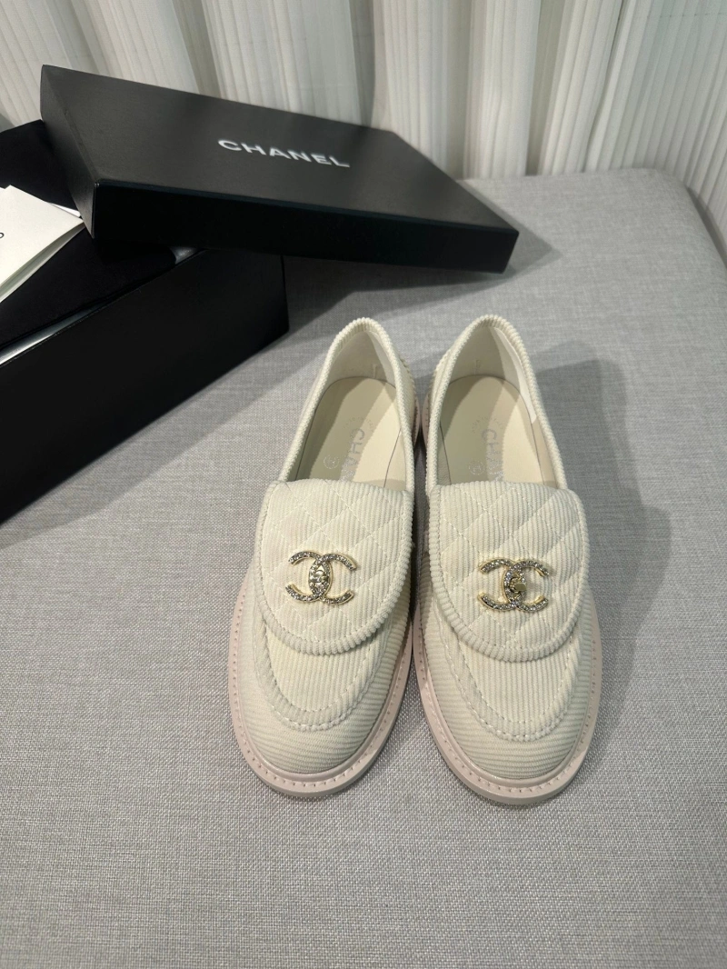 Soft Chxnxl Leather Shoes 124457