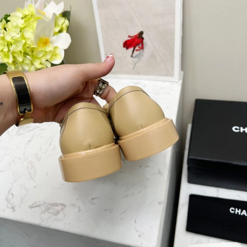 Chxnxl Leather Shoes Elegant 124452