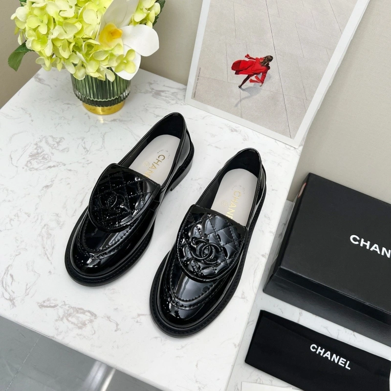 Efficient Chxnxl Leather Shoes 124448