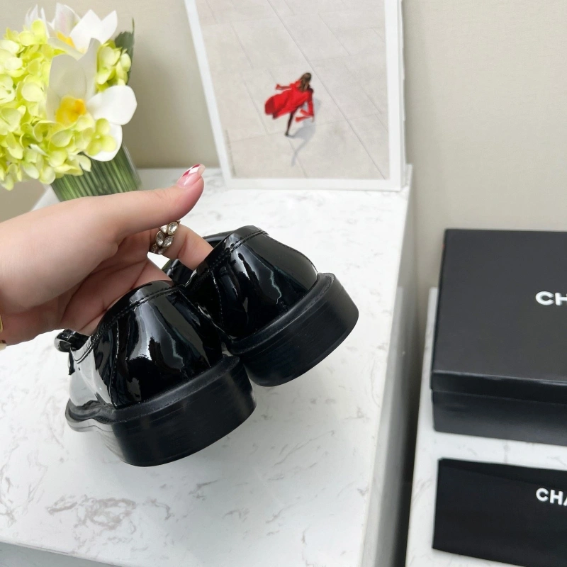 Efficient Chxnxl Leather Shoes 124448