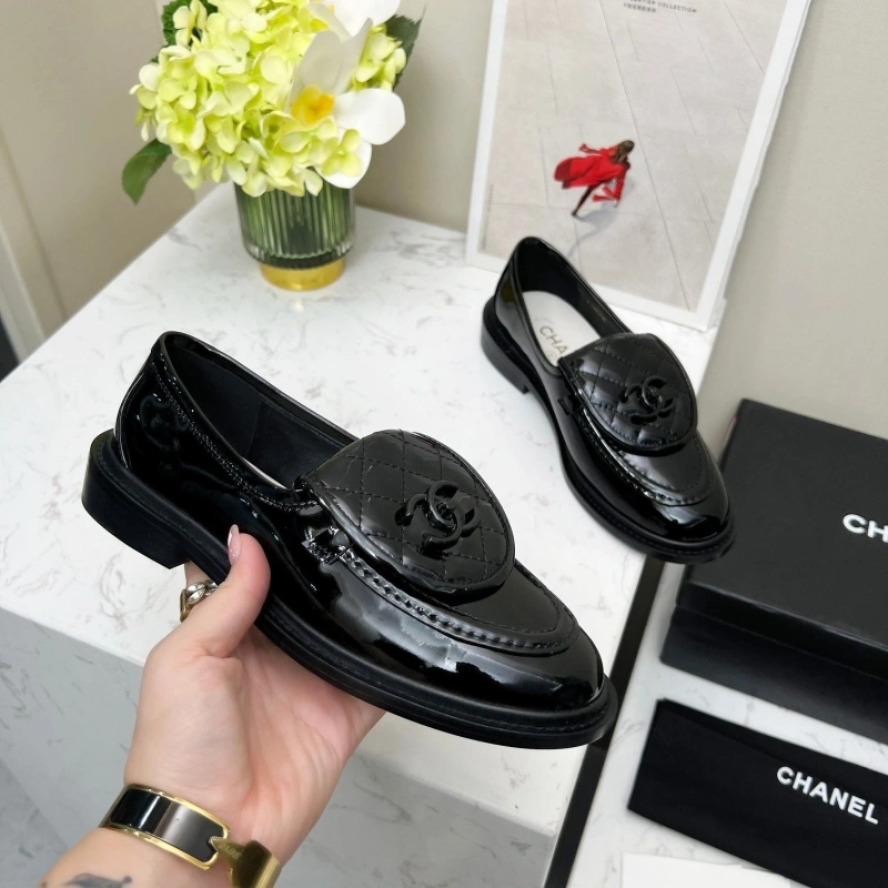 Efficient Chxnxl Leather Shoes 124448