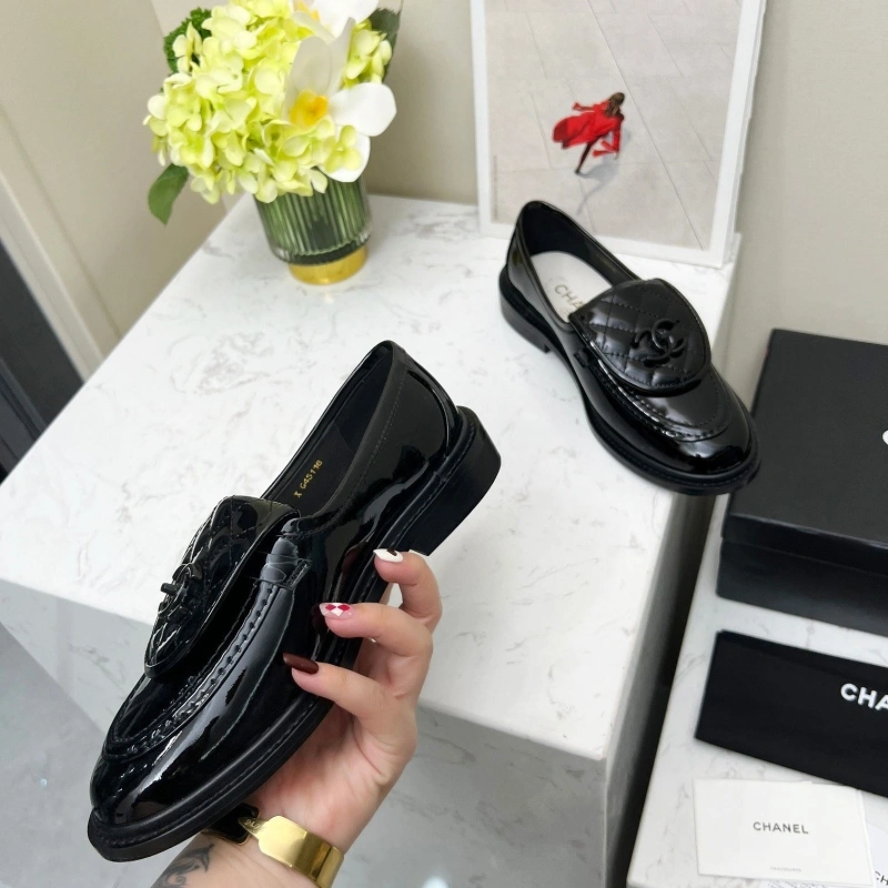 Efficient Chxnxl Leather Shoes 124448