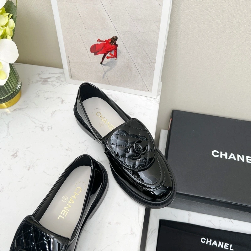 Efficient Chxnxl Leather Shoes 124448