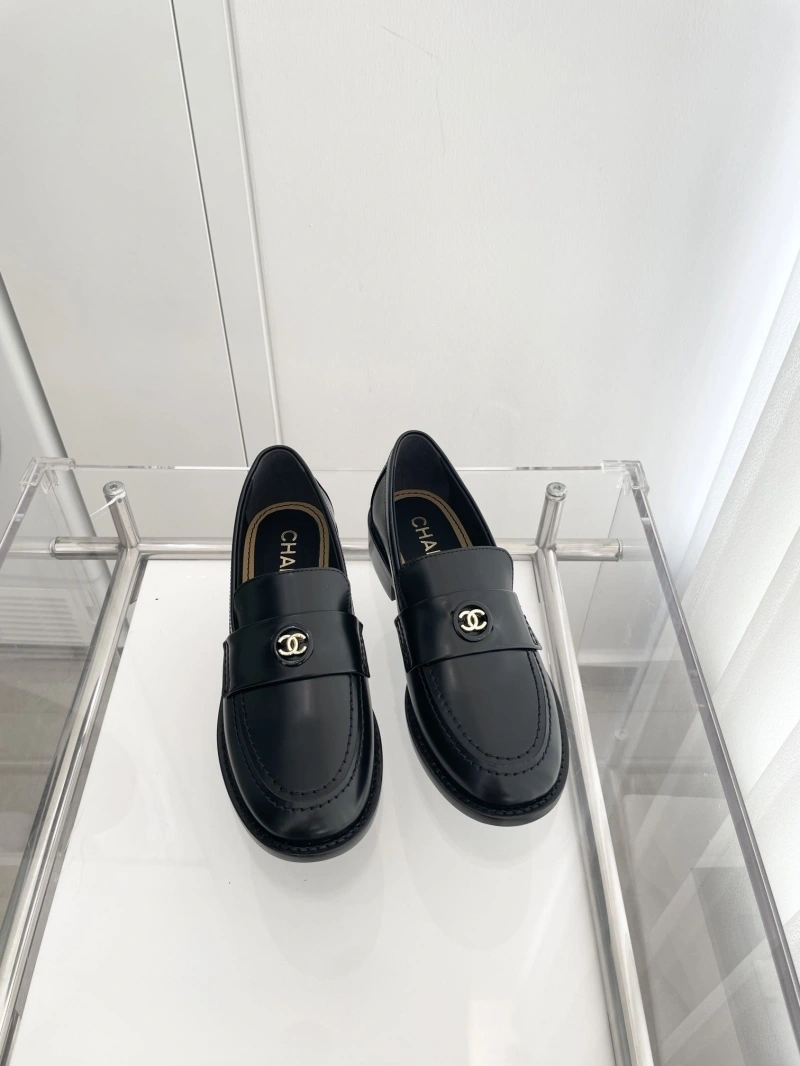 Modern Chxnxl Leather Shoes 124443