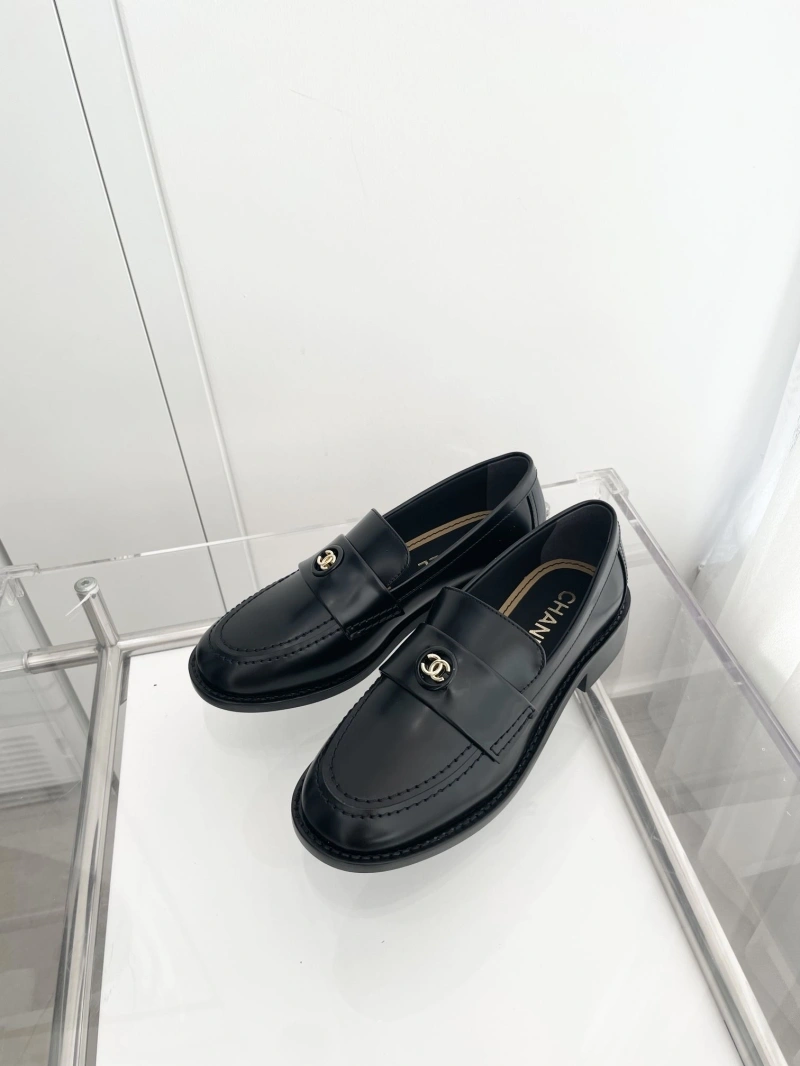 Modern Chxnxl Leather Shoes 124443