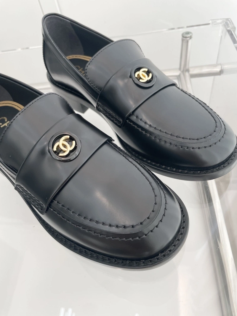 Modern Chxnxl Leather Shoes 124443