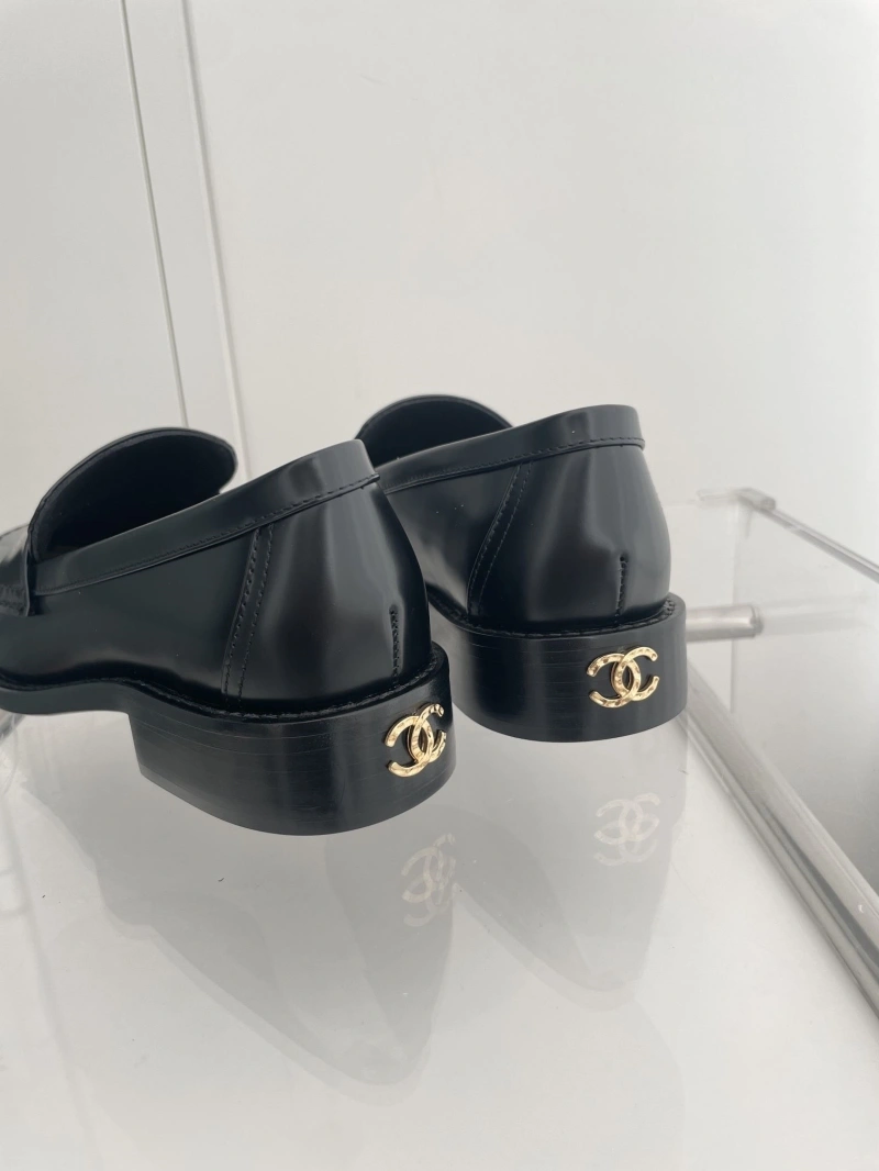 Modern Chxnxl Leather Shoes 124443