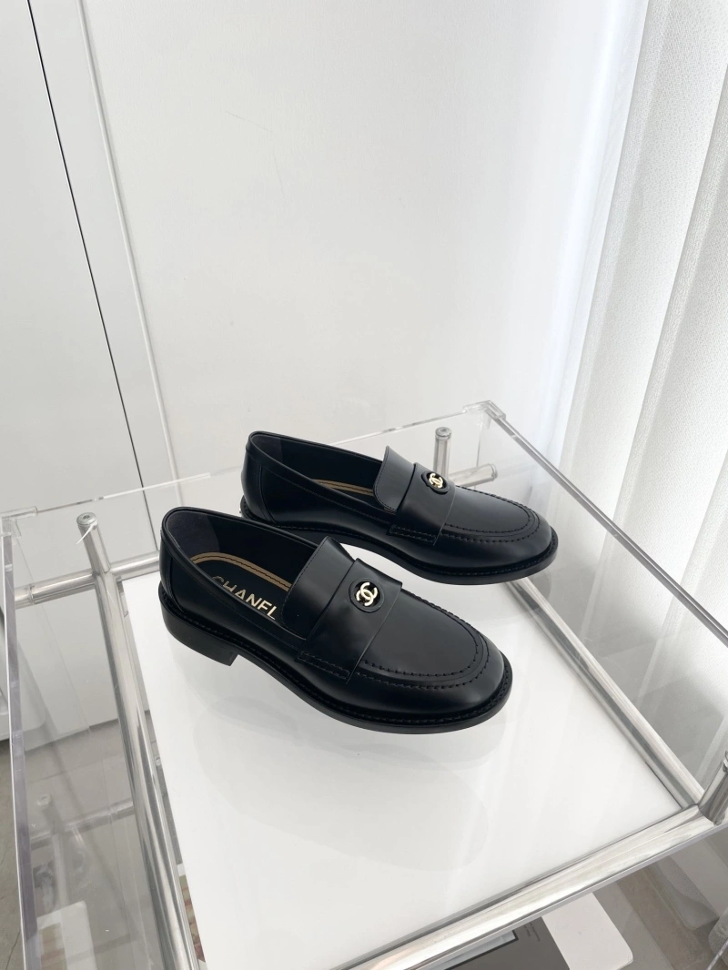 Modern Chxnxl Leather Shoes 124443