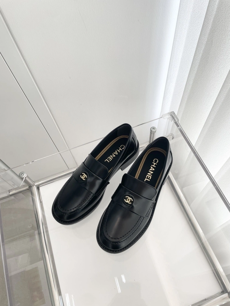 Modern Chxnxl Leather Shoes 124443