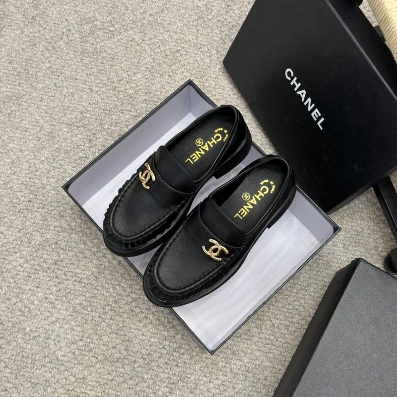 Stylish Chxnxl Leather Shoes 124428