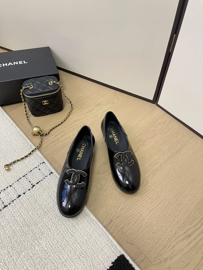 Chxnxl Leather Shoes Sleek 124442