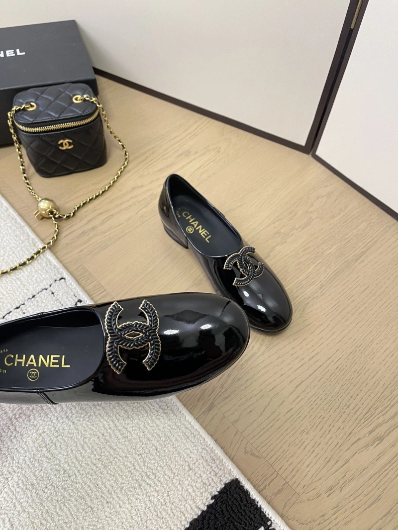 Chxnxl Leather Shoes Sleek 124442
