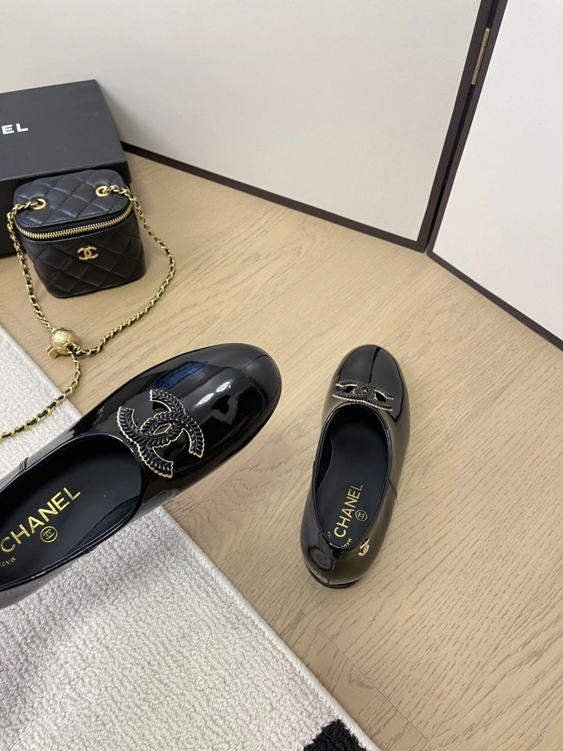 Chxnxl Leather Shoes Sleek 124442
