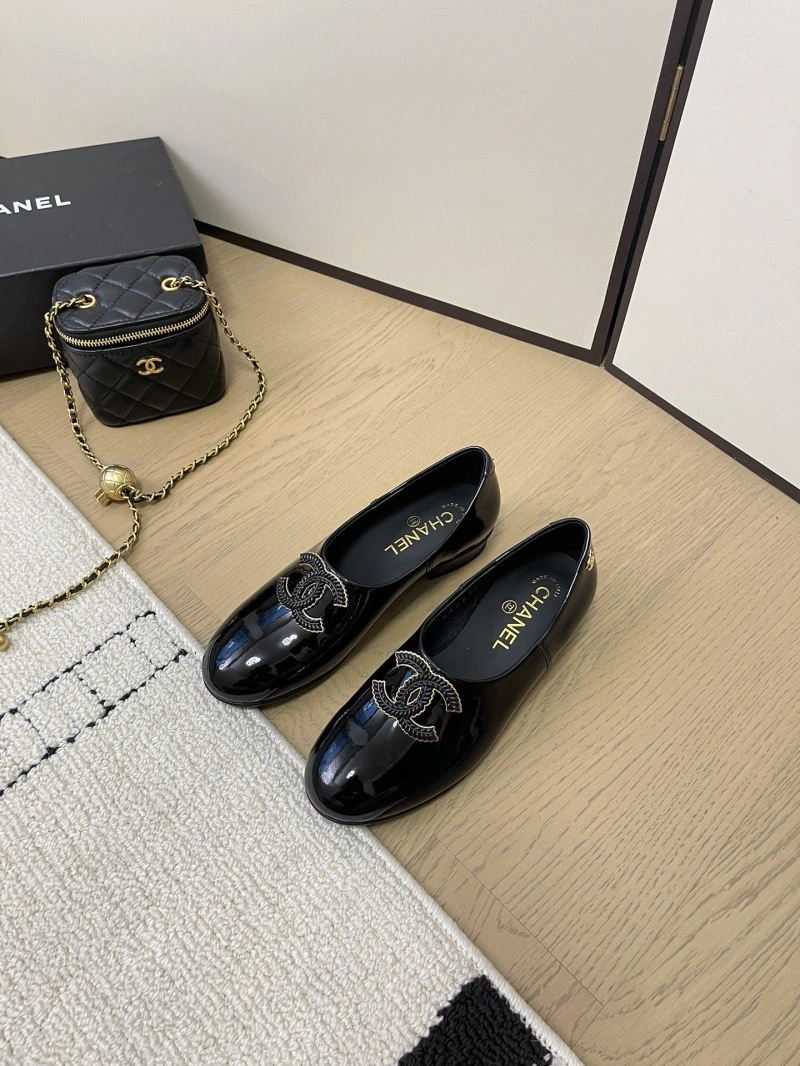 Chxnxl Leather Shoes Sleek 124442